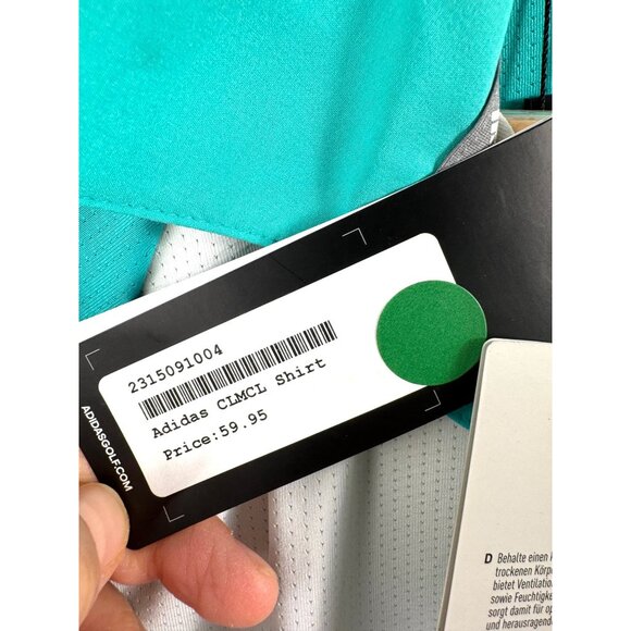 Adidas Golf‎ Mens Clima cool Short sleeve top Peninsula vented sz M - Picture 5 of 9